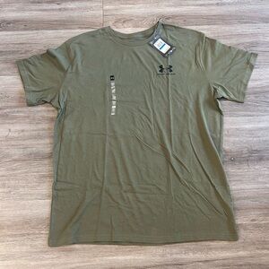 Under Armour Men’s Olive Crew Neck Short Sleeve Tee